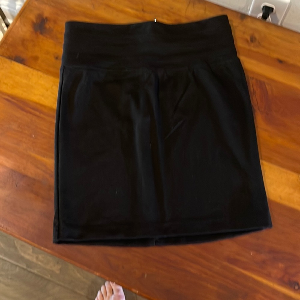 Black Charlotte Russ Skirt